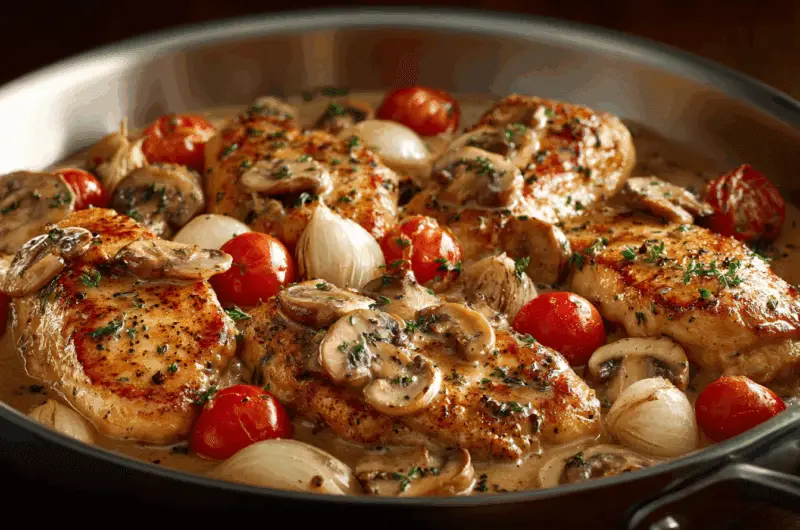 Chicken Marsala with Shortcuts
