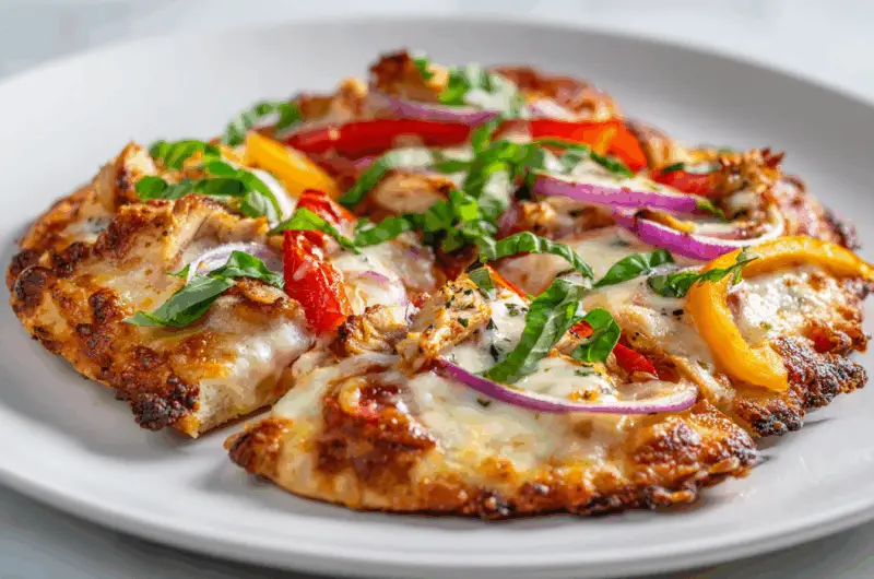 Quick Store-Bought Naan Flatbread Pizza