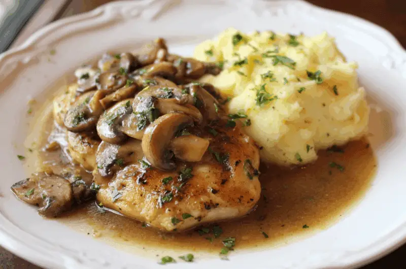 Classic Chicken Marsala