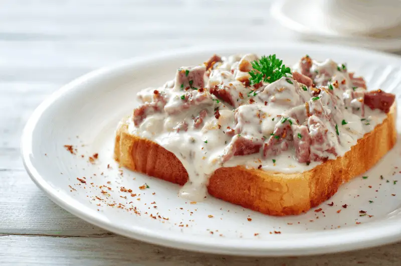 Classic Chipped Beef on Toast