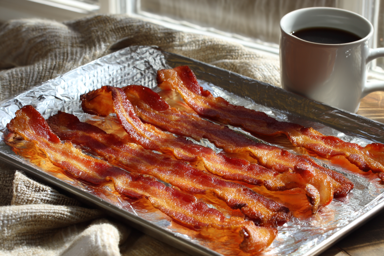 Cold Oven Crispy Sheet Pan Bacon